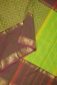 Thumbnail for Light Green - Muppagam Saree