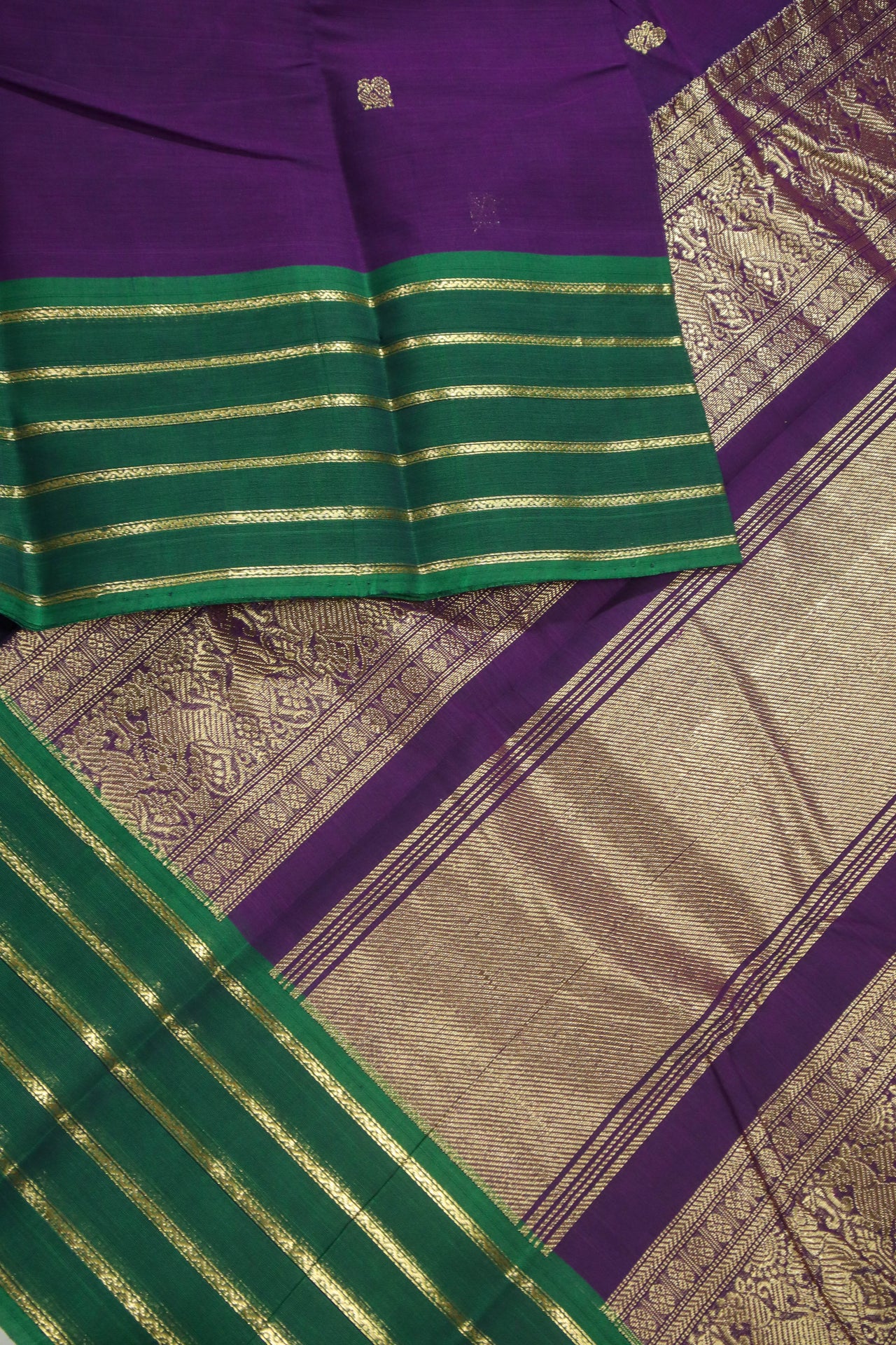 Kanchi Cotton Handloom Saree