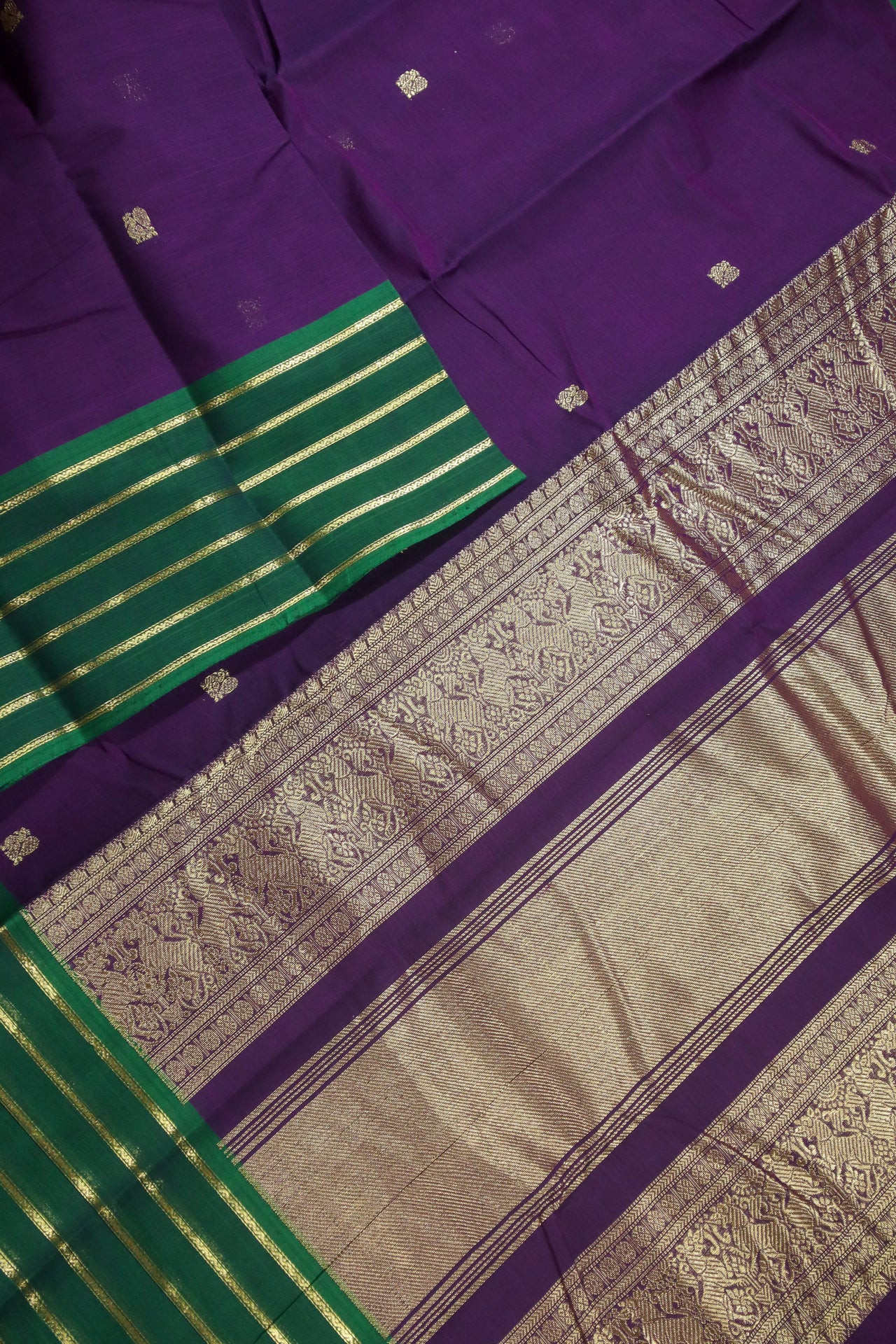 Kanchi Cotton Handloom Saree