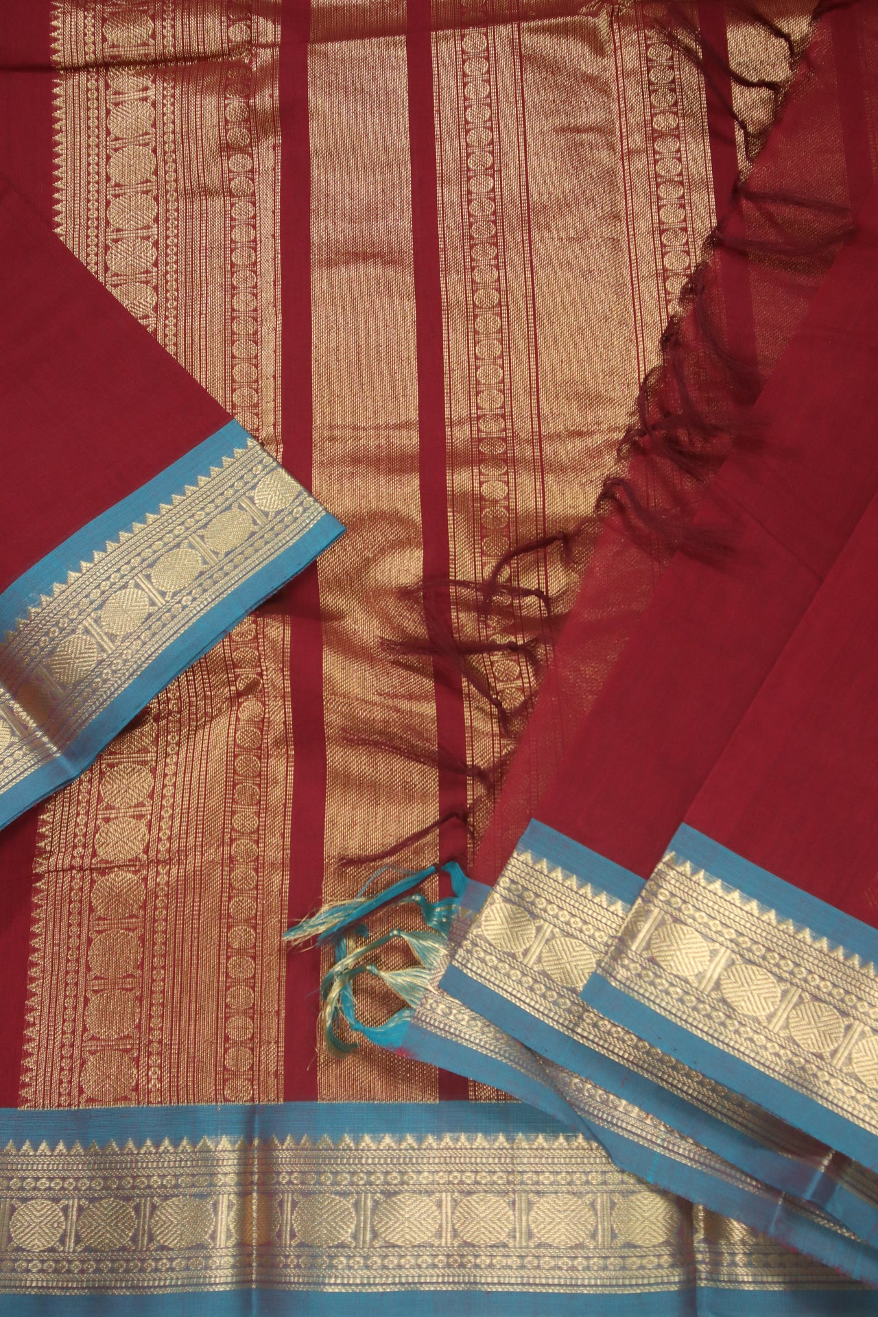 Kanchi Cotton Handloom Saree