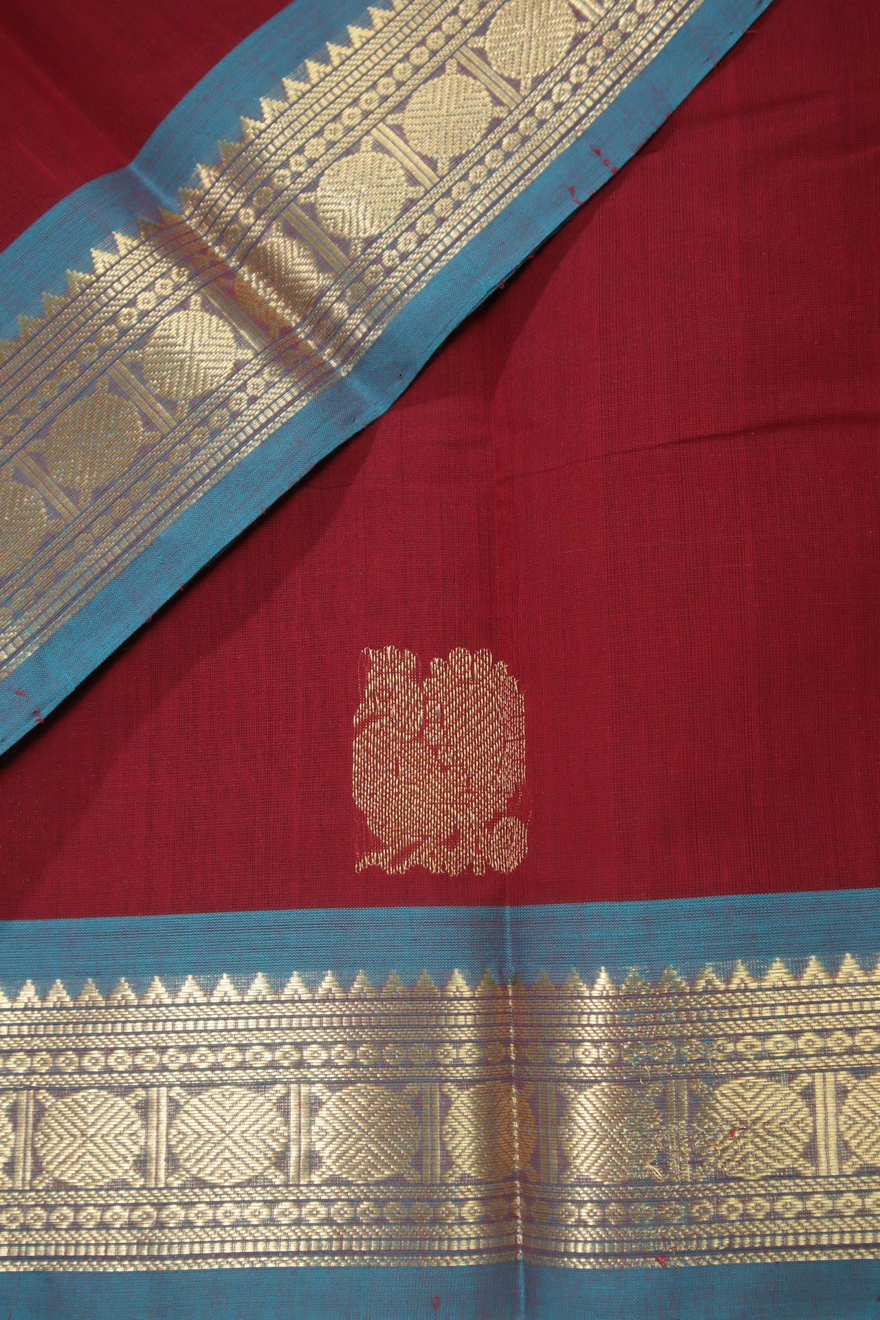 Kanchi Cotton Handloom Saree