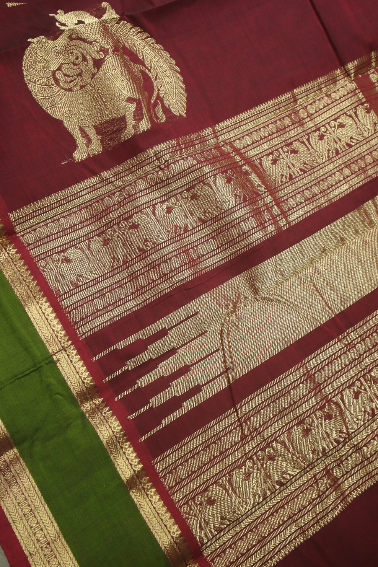 Kanchi Cotton Handloom Saree