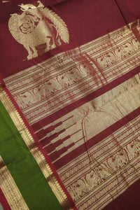 Thumbnail for Kanchi Cotton Handloom Saree