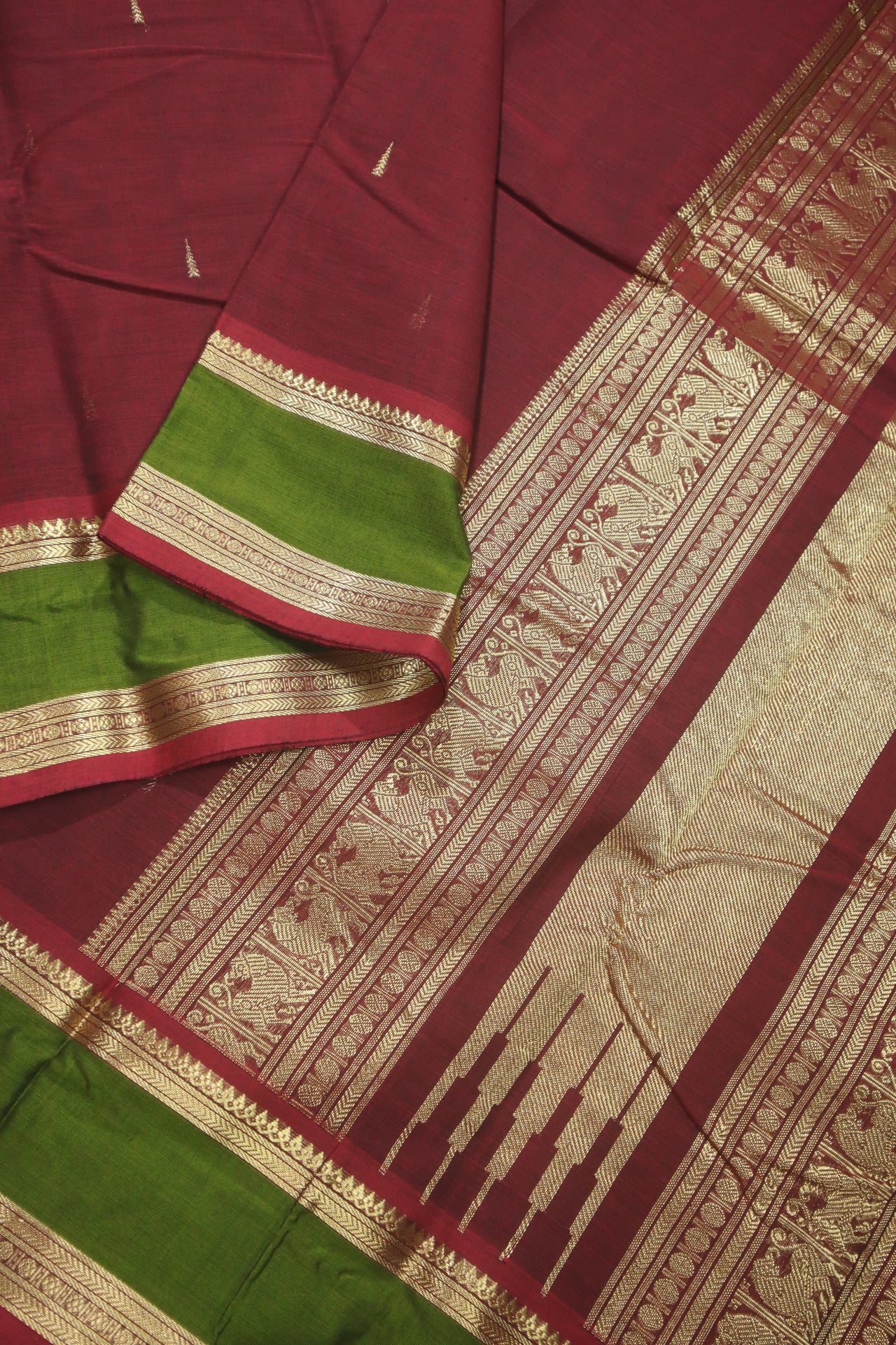 Kanchi Cotton Handloom Saree