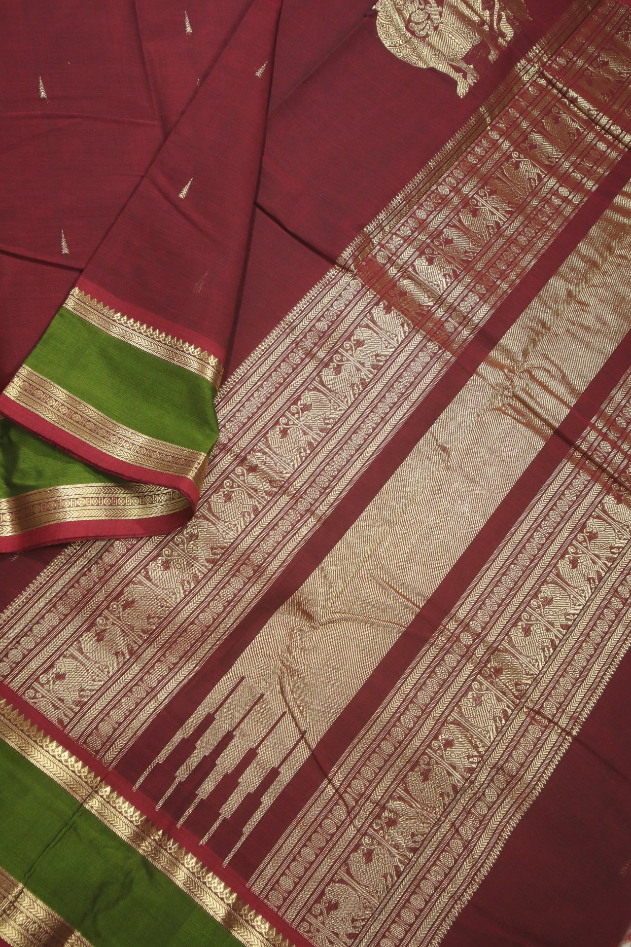 Kanchi Cotton Handloom Saree