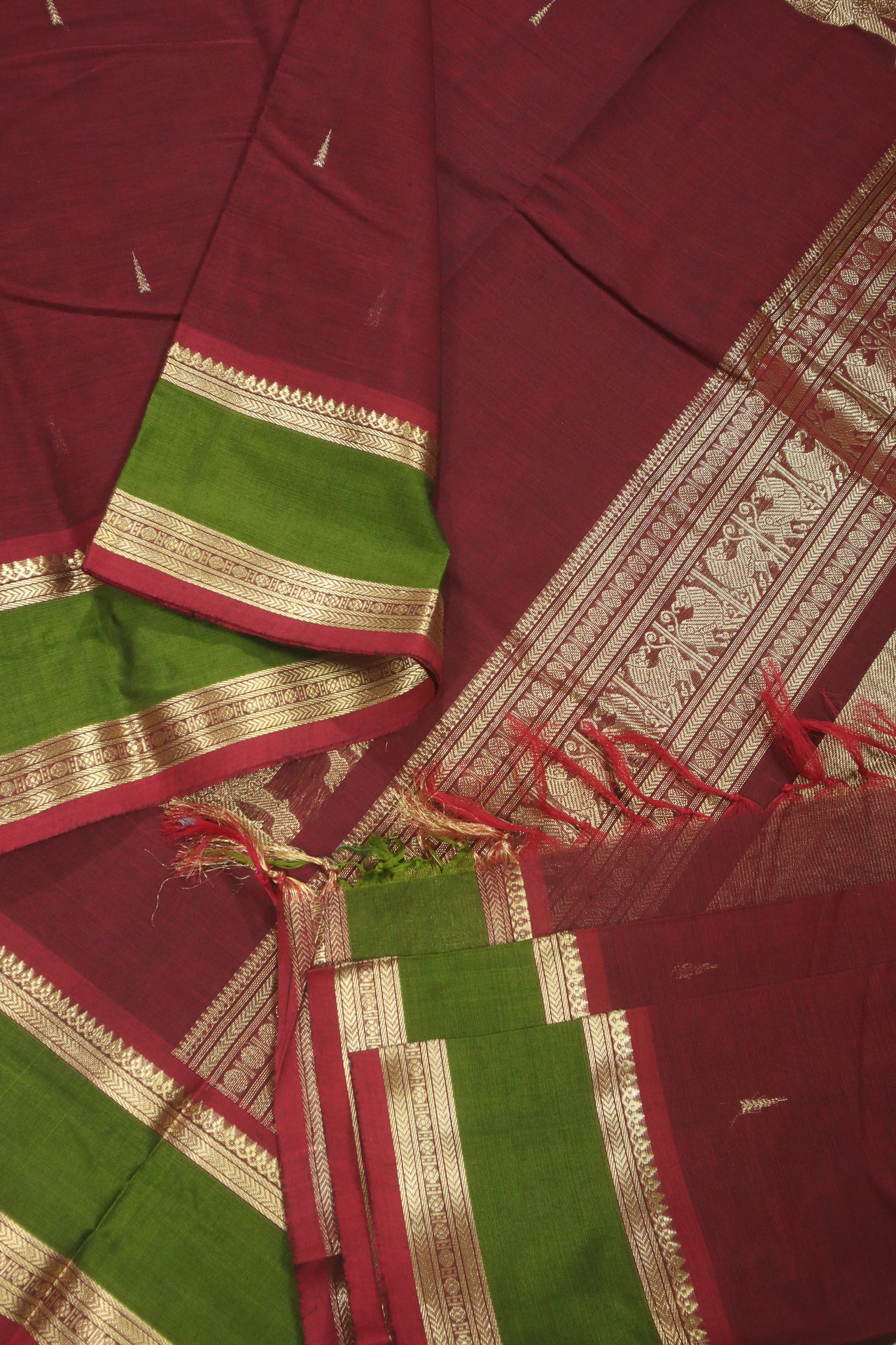 Kanchi Cotton Handloom Saree