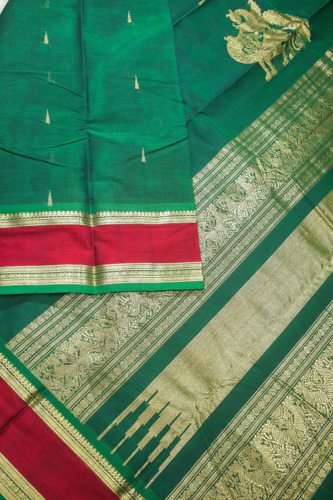 Kanchi Cotton Handloom Saree