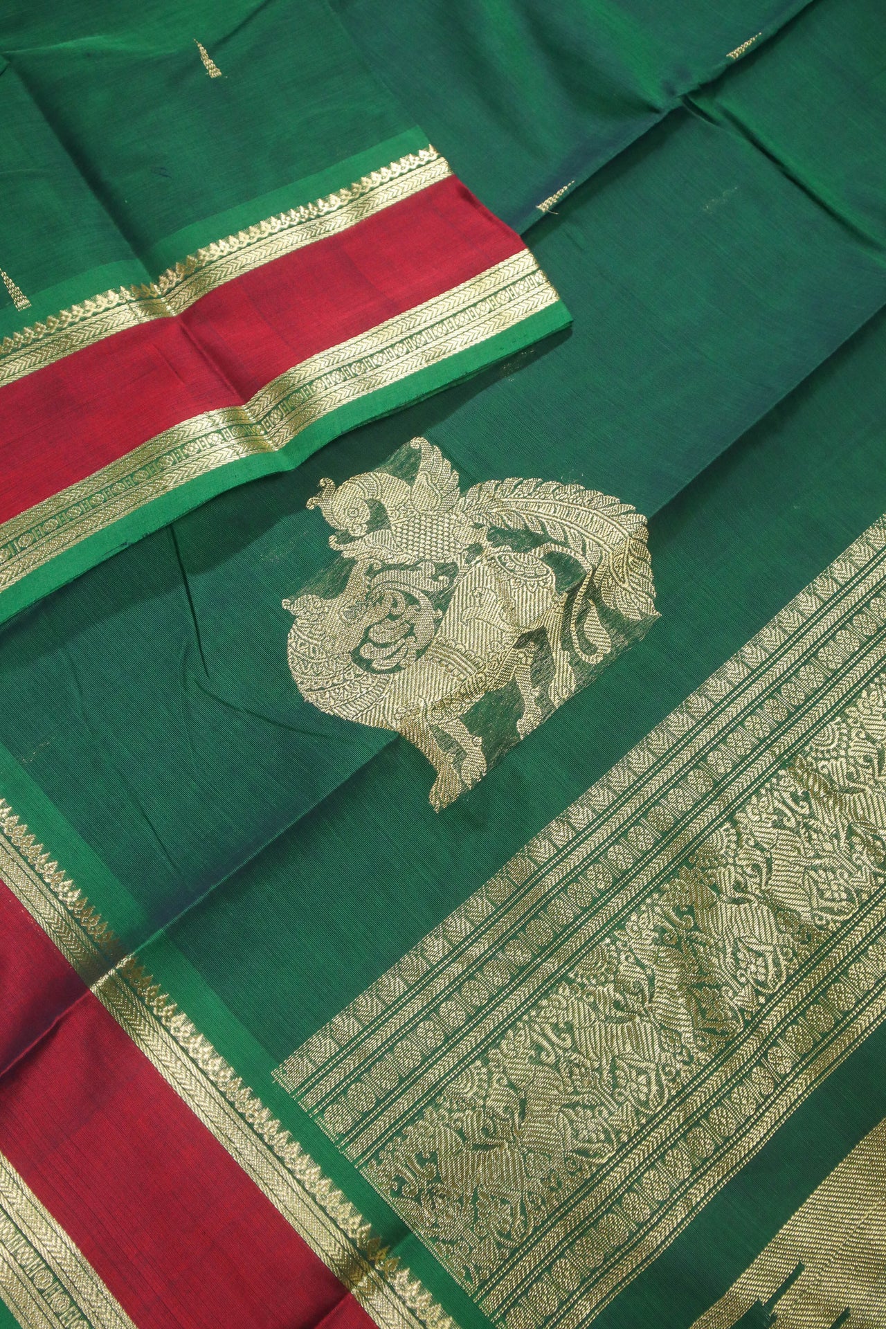 Kanchi Cotton Handloom Saree