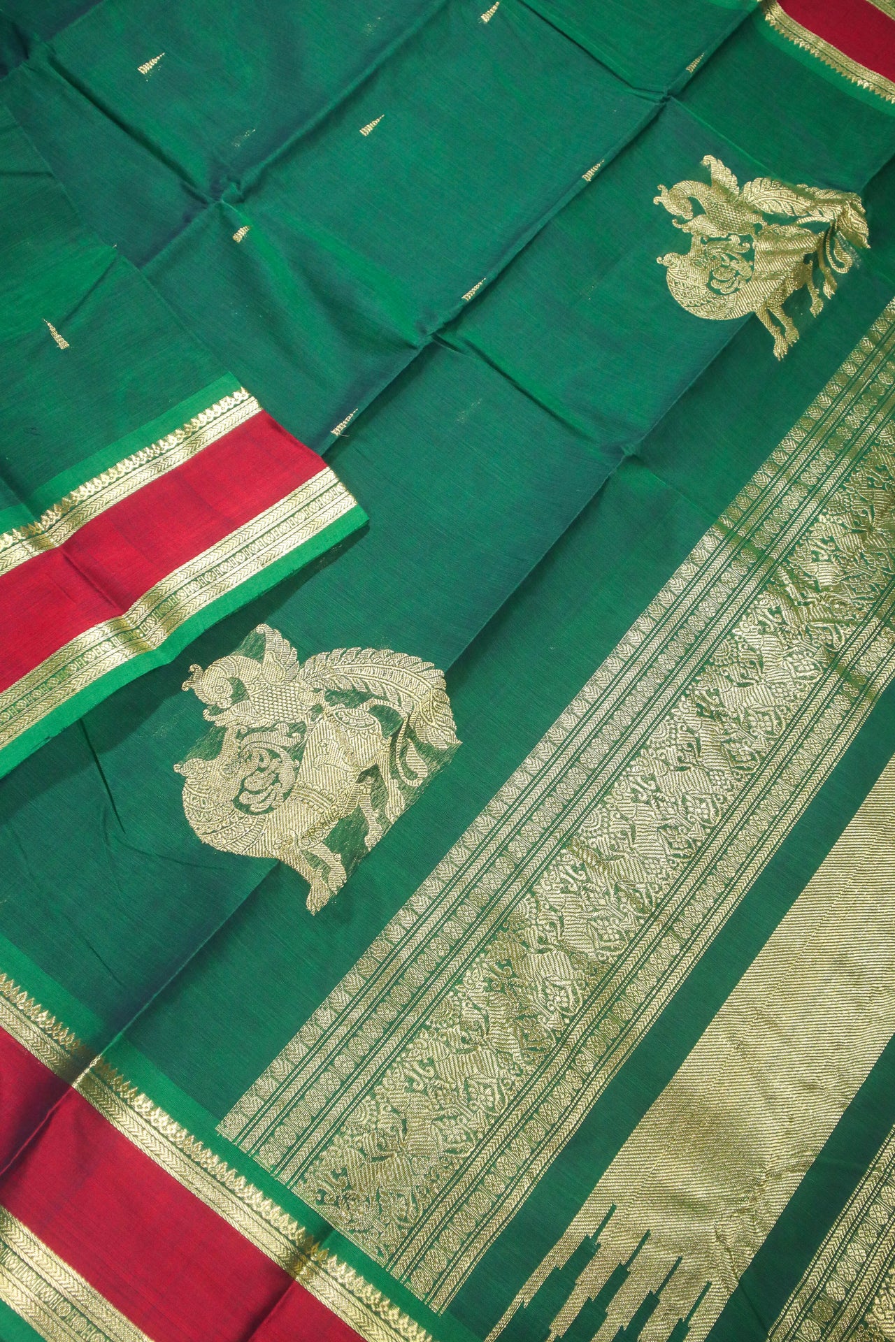 Kanchi Cotton Handloom Saree