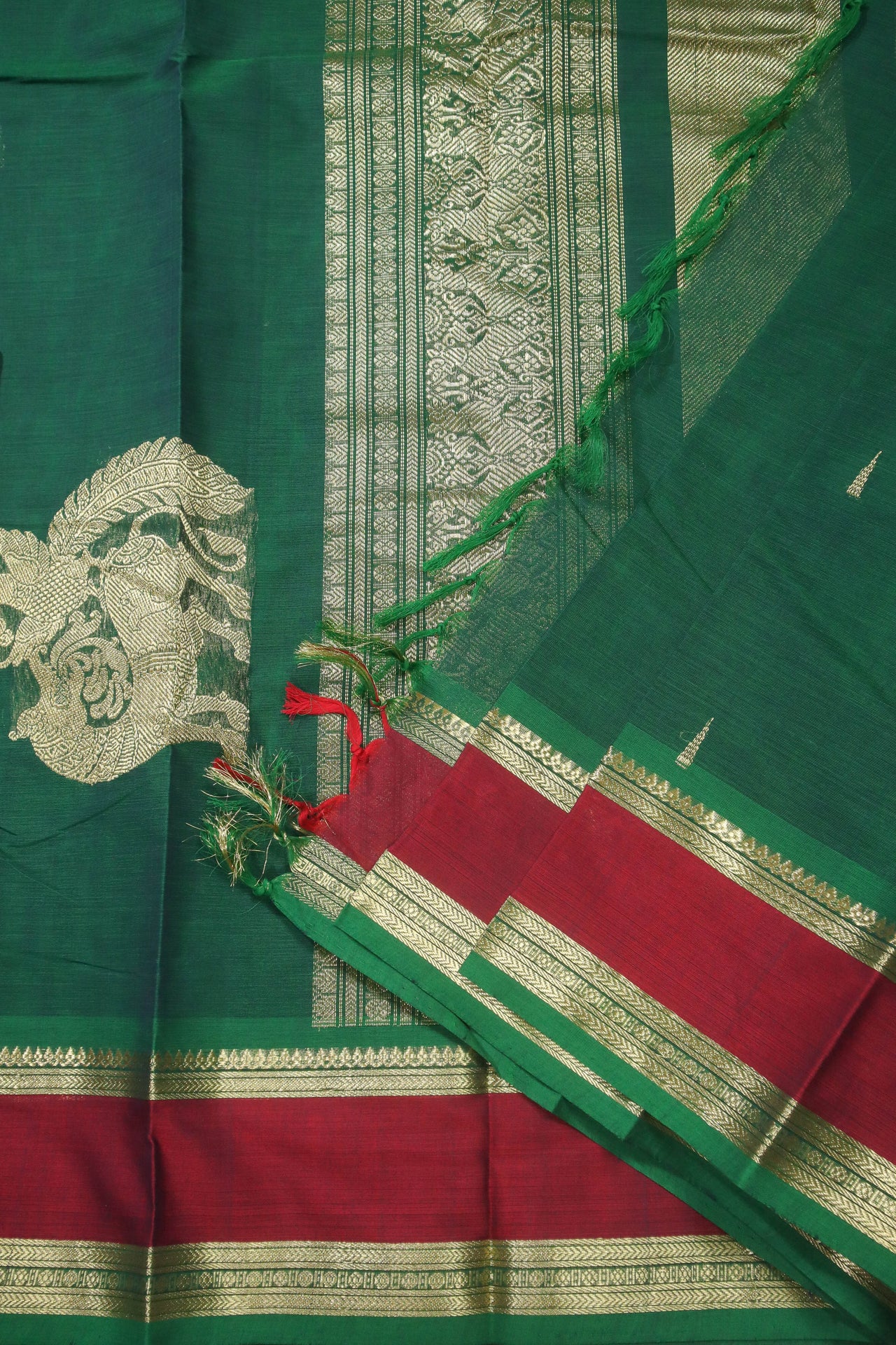 Kanchi Cotton Handloom Saree