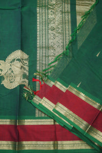 Thumbnail for Kanchi Cotton Handloom Saree