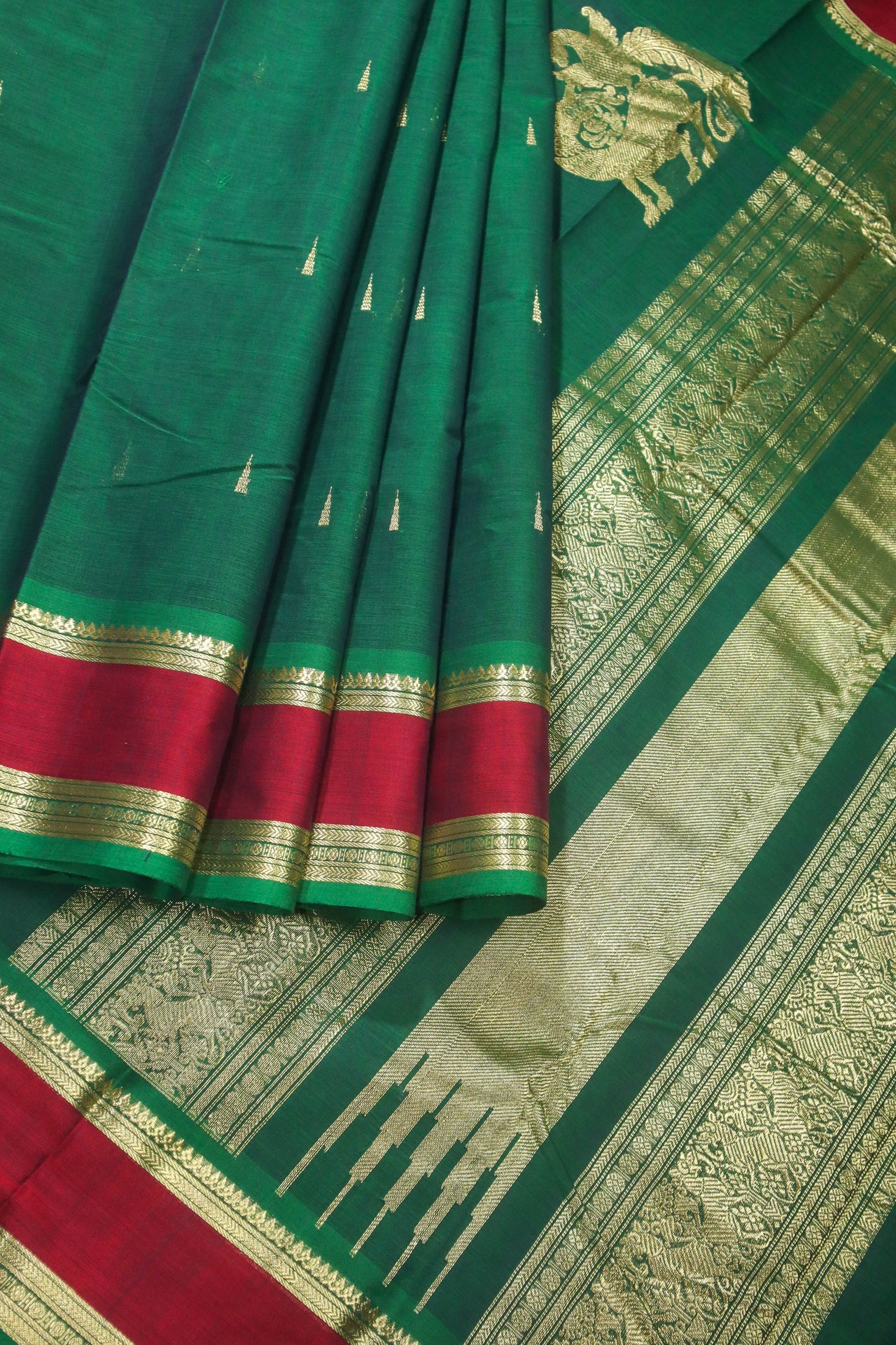 Kanchi Cotton Handloom Saree