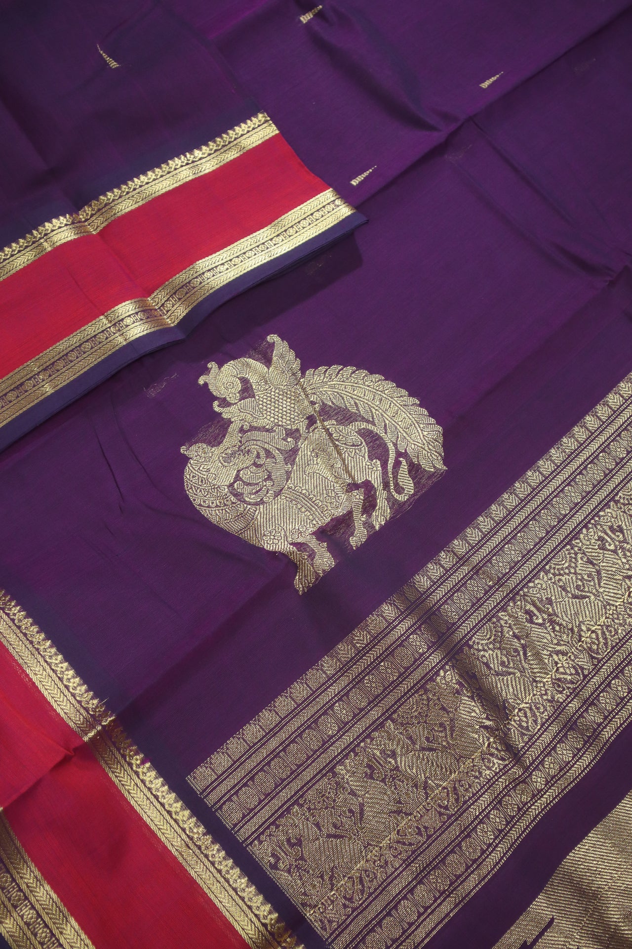 Kanchi Cotton Handloom Saree