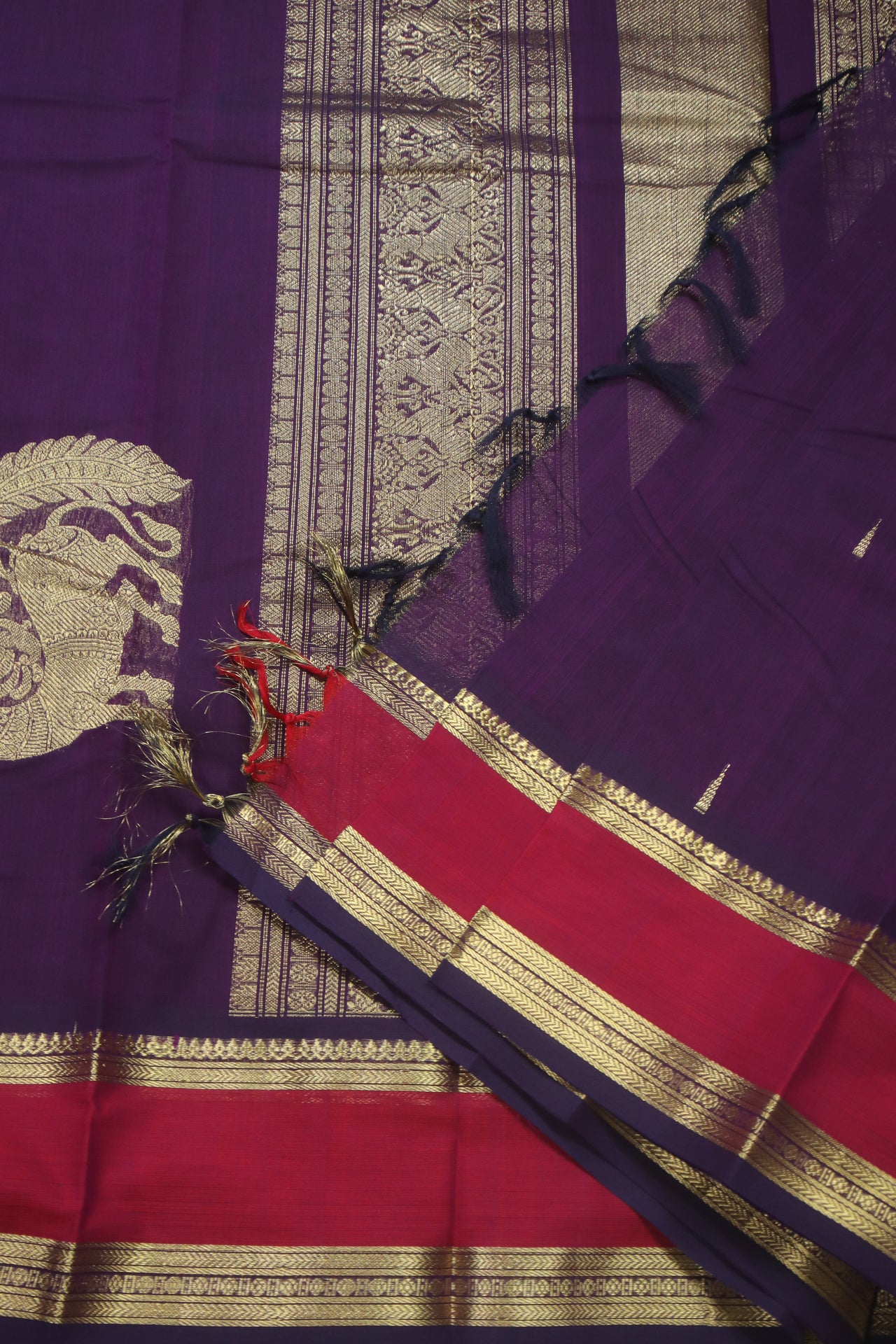 Kanchi Cotton Handloom Saree