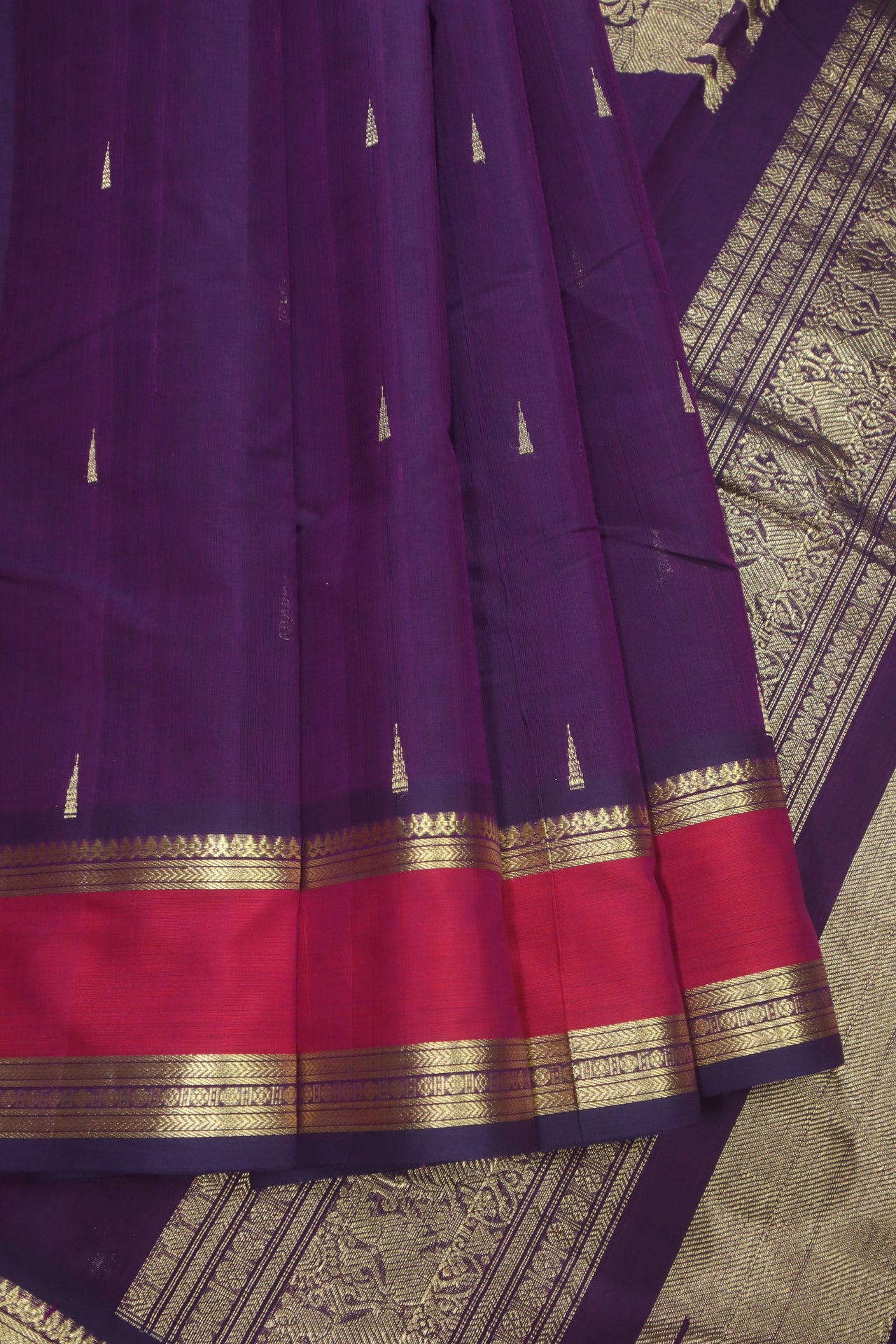 Kanchi Cotton Handloom Saree