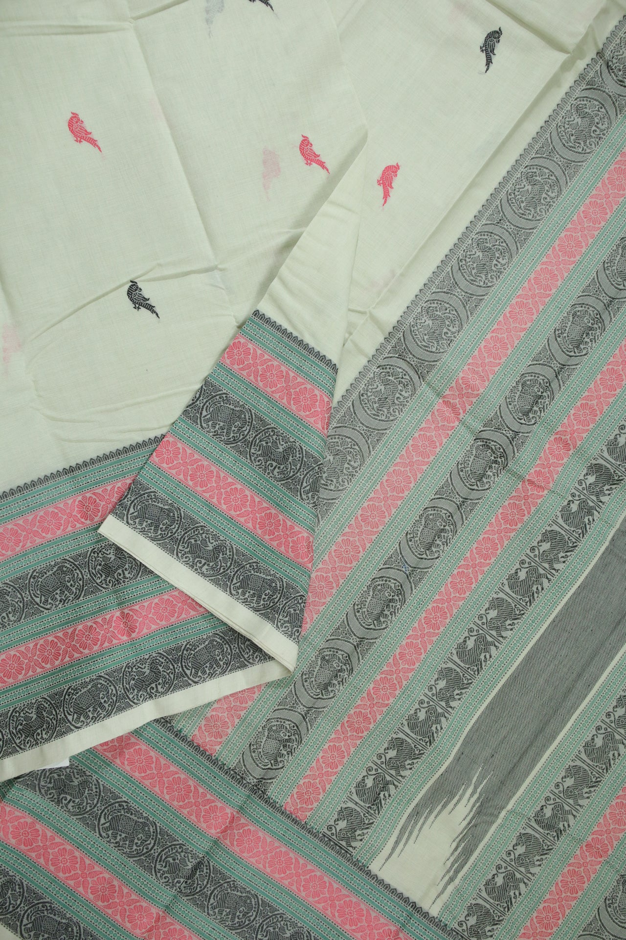 Kanchi Cotton Handloom Saree