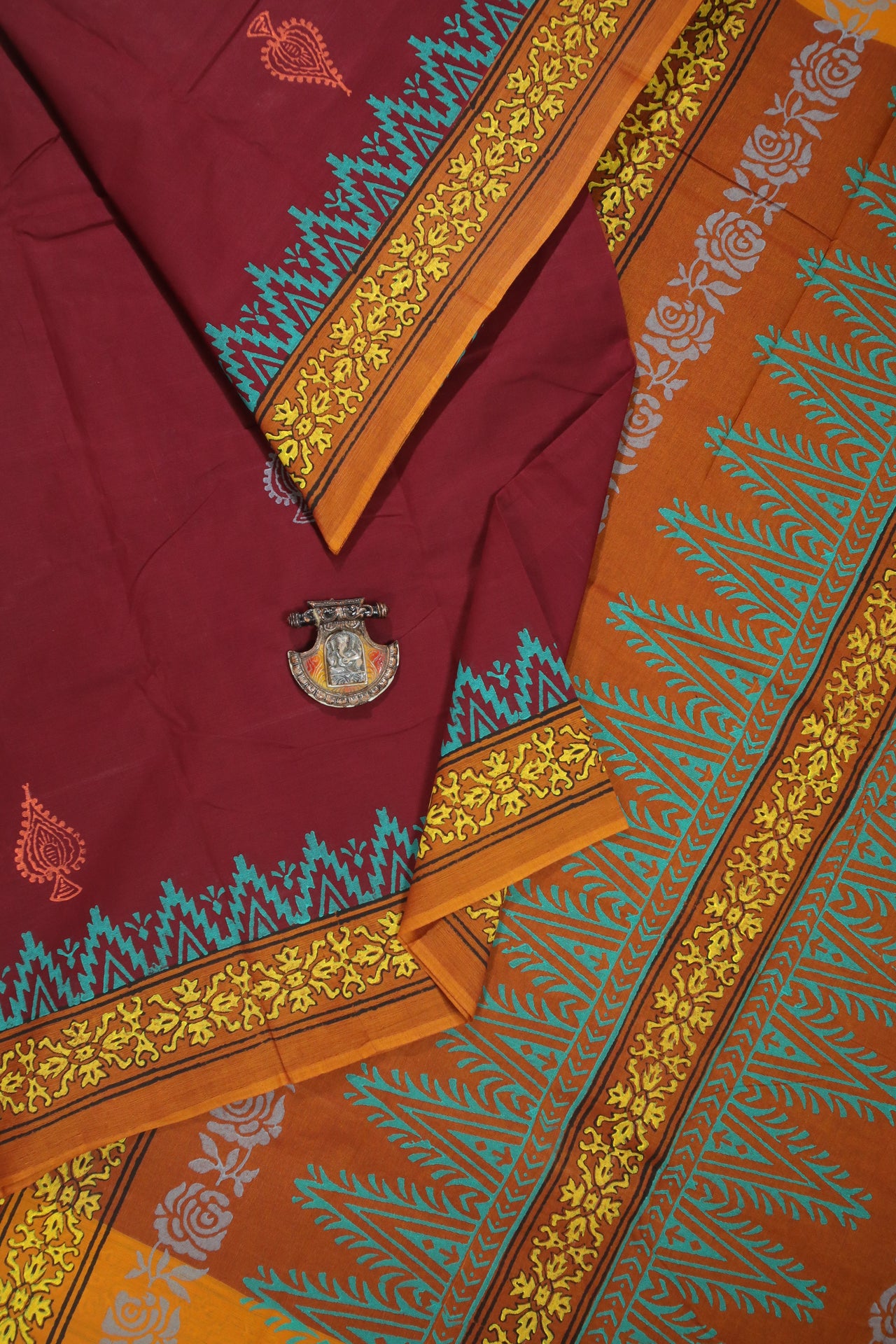 Chettinad Cotton Printed Saree