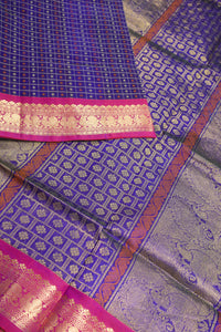 Thumbnail for Kanjivaram Silk Cotton Saree