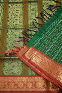 Thumbnail for Kanjivaram Silk Cotton Saree