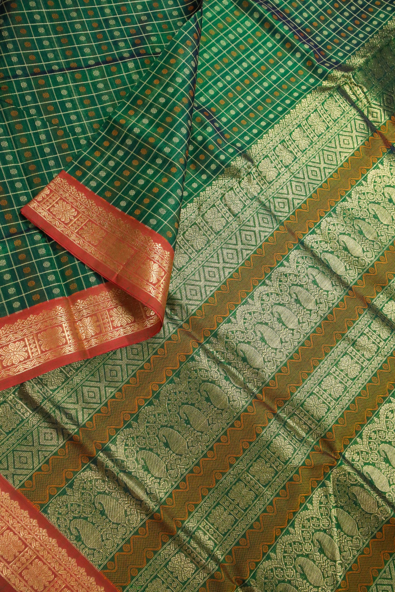 Kanjivaram Silk Cotton Saree