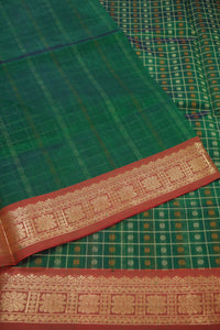 Thumbnail for Kanjivaram Silk Cotton Saree