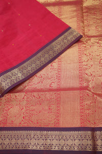 Thumbnail for Kanjivaram Silk Cotton Saree