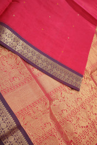 Thumbnail for Kanjivaram Silk Cotton Saree