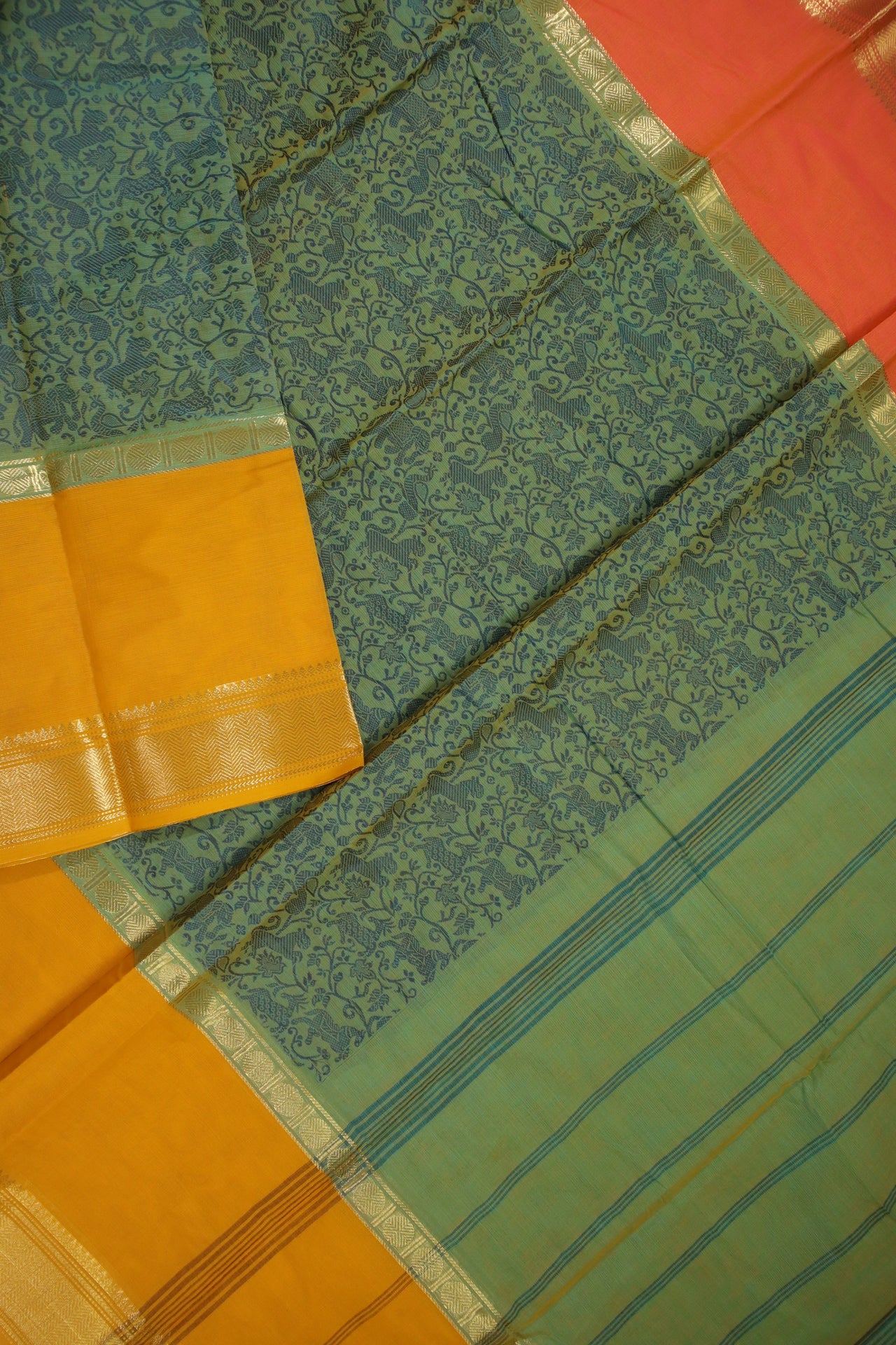 Muppagam handloom saree