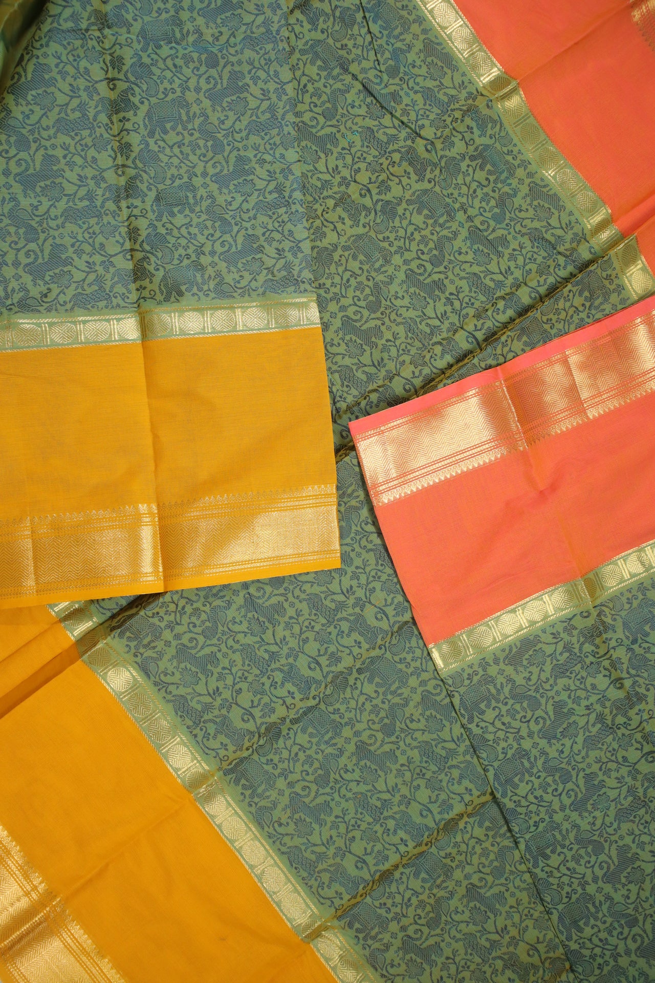 Muppagam handloom saree