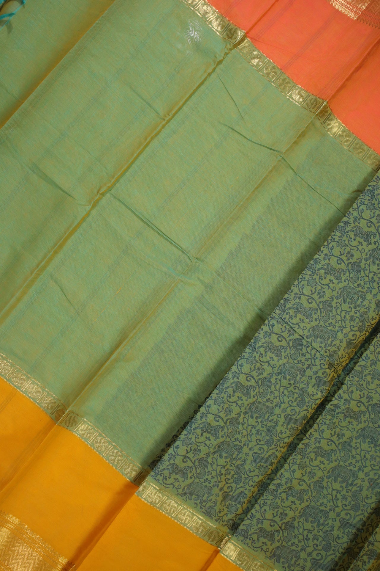 Muppagam handloom saree