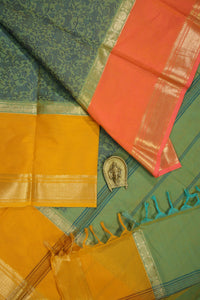 Thumbnail for Muppagam handloom saree