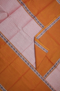 Thumbnail for Orange Muppagam Saree - UU004936