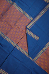 Thumbnail for Blue Muppagam Saree - UU004918