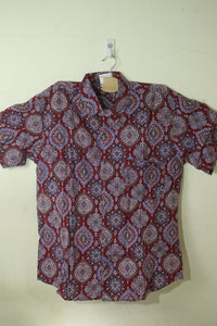 Thumbnail for Ajrak Printed Shirt