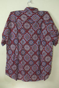 Thumbnail for Ajrak Printed Shirt