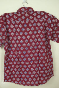 Thumbnail for Ajrak Printed Shirt