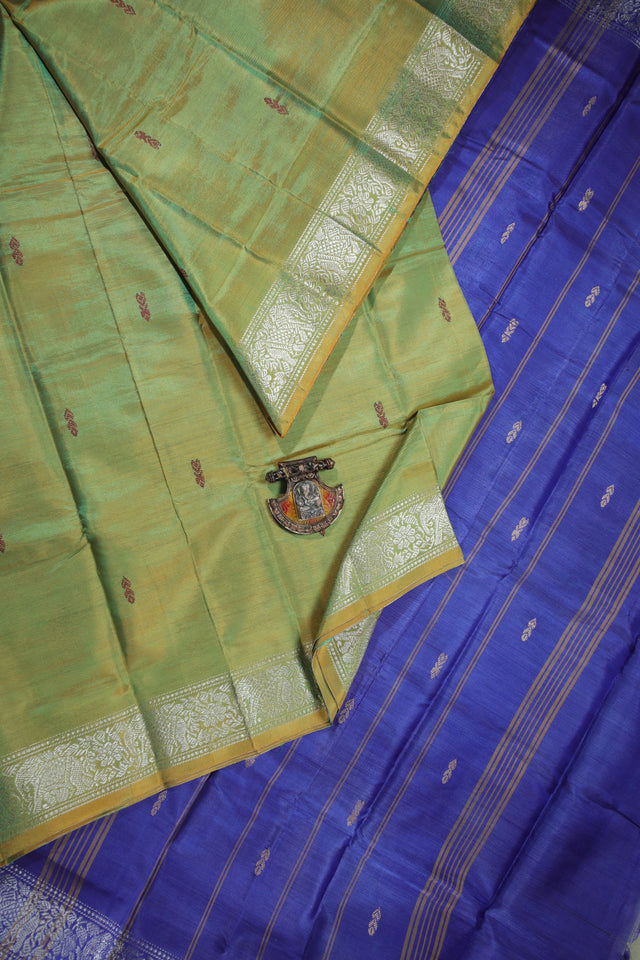 Buy Banana Pith Saree Vazhai Pattu Saree Valai Naar Butta Zari Work blouse  Stitching Available Online in India - Etsy